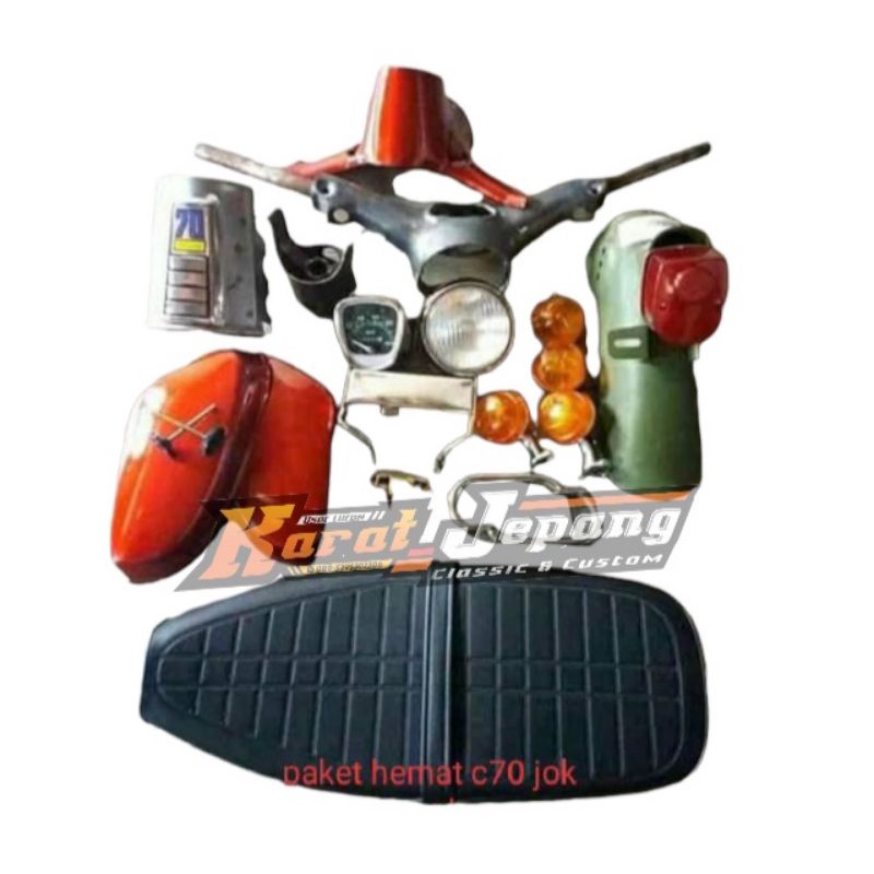 Jual PAKET BODI BODY SETT HONDA C70 PAKET LENGKAP HARGA TERJANGKAU ...