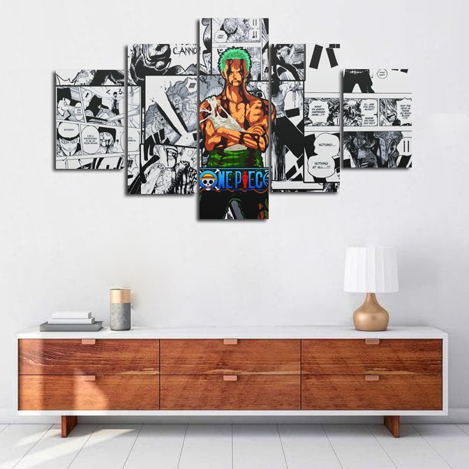 Jual POSTER BURONAN ONE PIECE RORONOA ZORO 1 SET ISI 5 | Shopee Indonesia