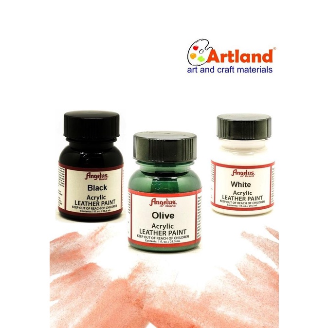 Jual Cat Kulit Sepatu & Tas Angelus Leather Paint 1oz | Shopee Indonesia