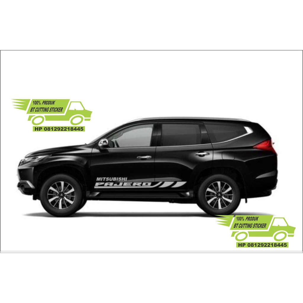 Jual sticker pajero sport sticker mobil stiker mobil pajero STICKER ...