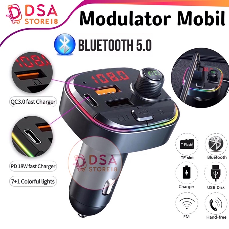 Jual Car Charger Terbaru Murah Original Multifungsi Digital Display