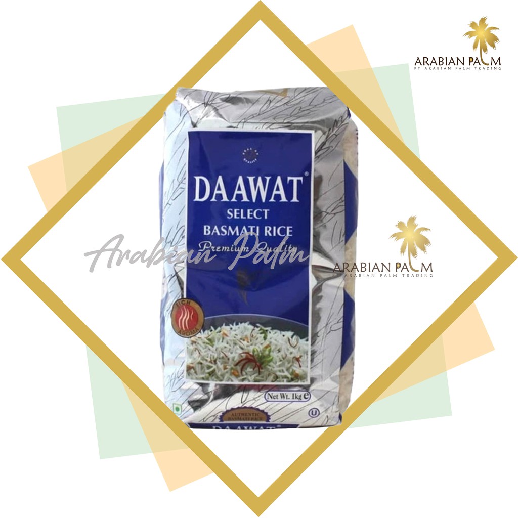 Jual Daawat Select Basmati Rice Premium Quality Beras Basmati 1kg ...
