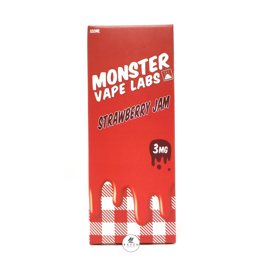 Jual Monster Vape Labs Strawberry Jam 100ml By Jam Monster Usa