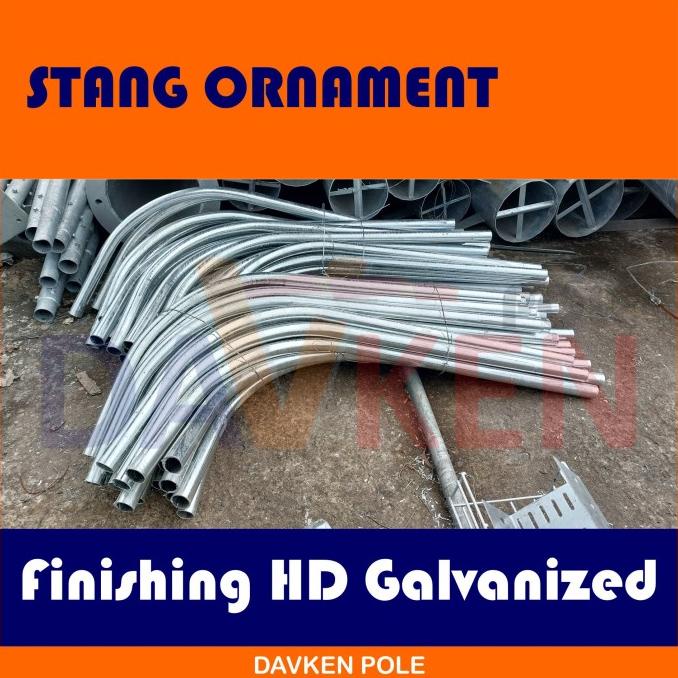 Jual Stang Pipa Tiang Ornament Lampu Pju 2 Inch Shopee Indonesia