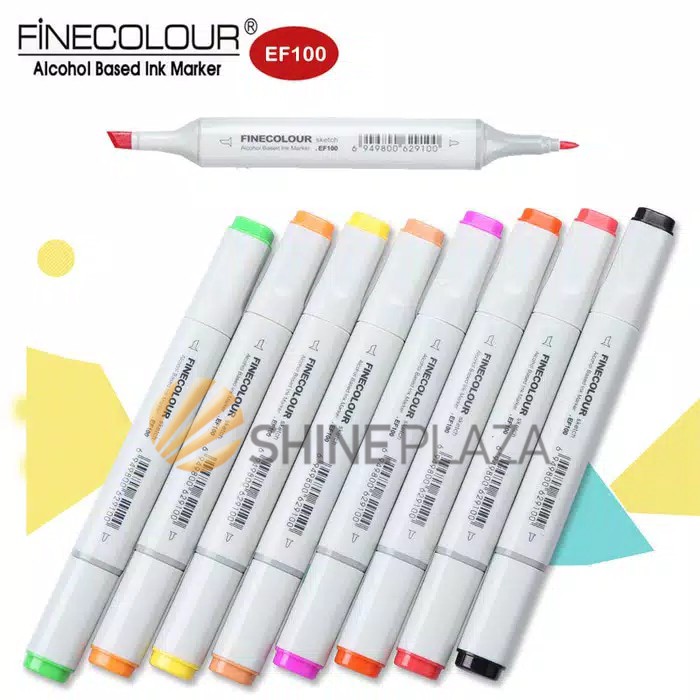 Jual Fine Colour EF-100 Sketch Marker - Spidol Sketsa | Shopee Indonesia