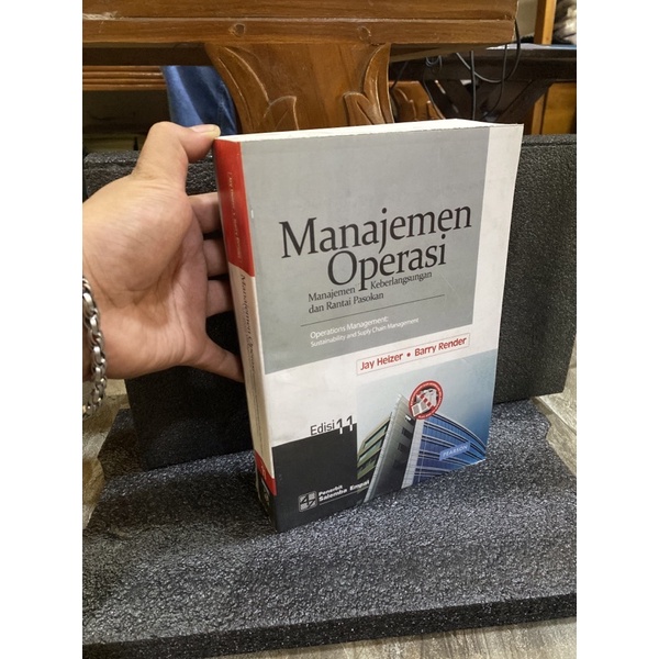 Jual Buku Manajemen Operasi By Jay Heizer Dan Barry Render Pusatnovel Shopee Indonesia