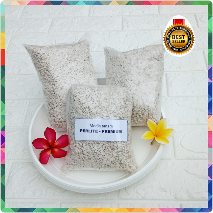 Jual Perlite Premium 1 Liter Media Tanam Hidroponik Kaktus Dll Densiti