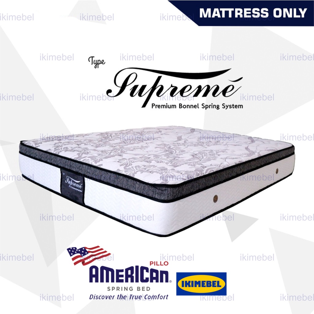 Jual Springbed AMERICAN PILLO Type Supreme Comfortop (Matters Only ...