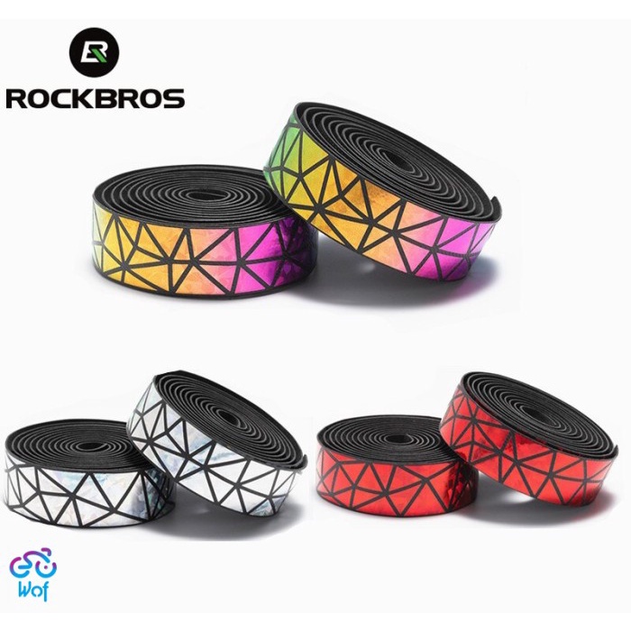 Jual ROCKBROS BDLP Bicycle Bartape Sepeda Handlebar Bar Tape Wrap Strap ...