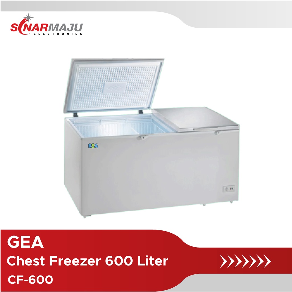Jual Chest Freezer RSA 600 Liter CF-600 / CF600 | Shopee Indonesia