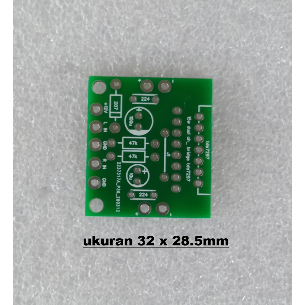 Jual PCB Stereo Bridge TDA7297 | Shopee Indonesia