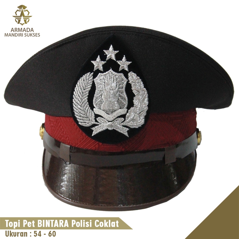 Jual Topi Pet Polisi Bintara Ciputat - Topi Pet Polisi | Shopee Indonesia