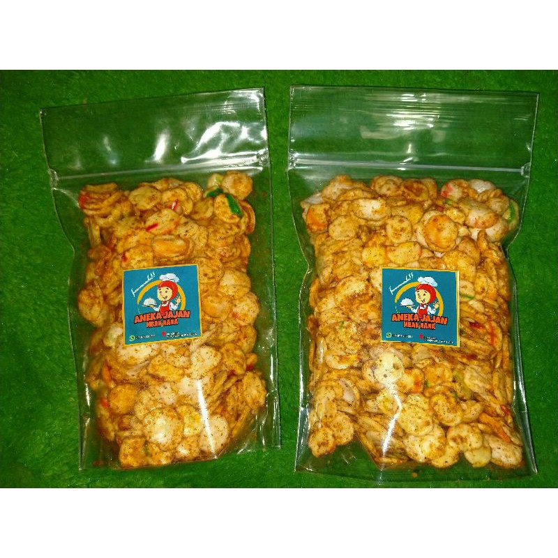 Jual TANPA BOX Krupuk seblak mbak Nana 250gr | Shopee Indonesia