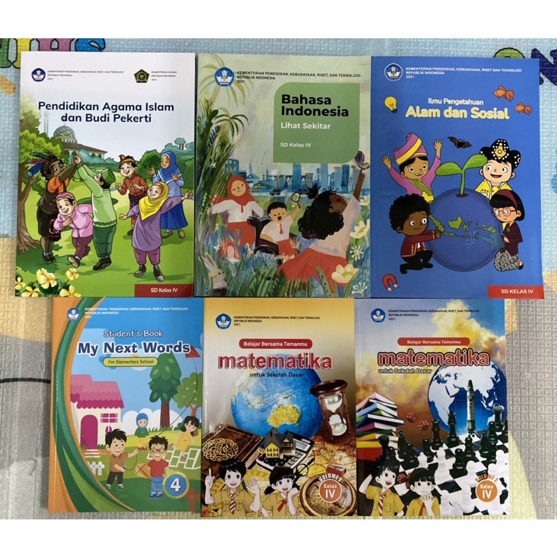 Jual BUKU KURIKULUM MERDEKA KELAS 4 SD (DIKBUD) | Shopee Indonesia