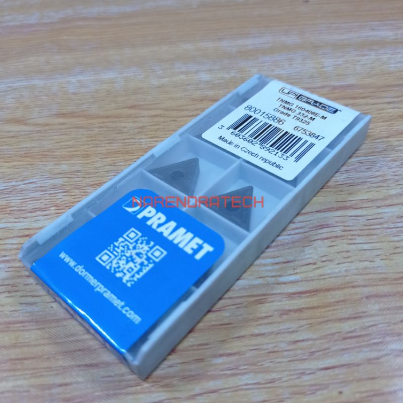 Jual TNMG 160408 pramet insert original brand dormer pramet | Shopee ...