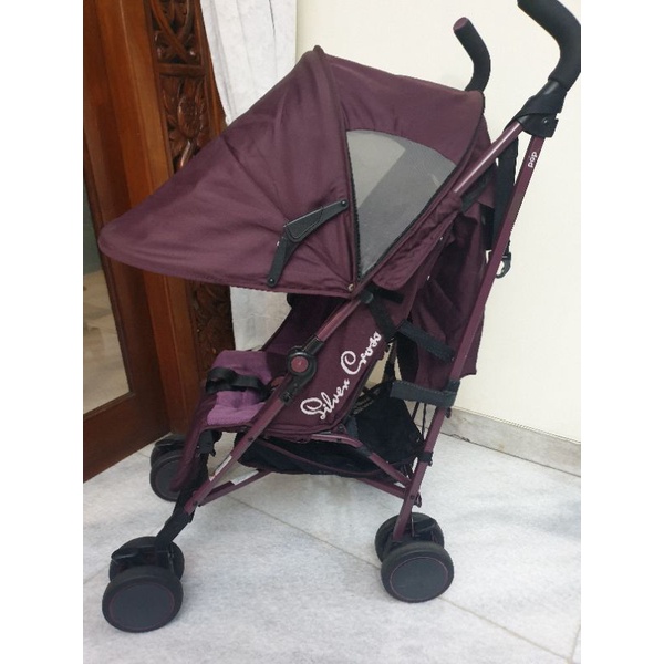 Silver cross pop stroller purple sale