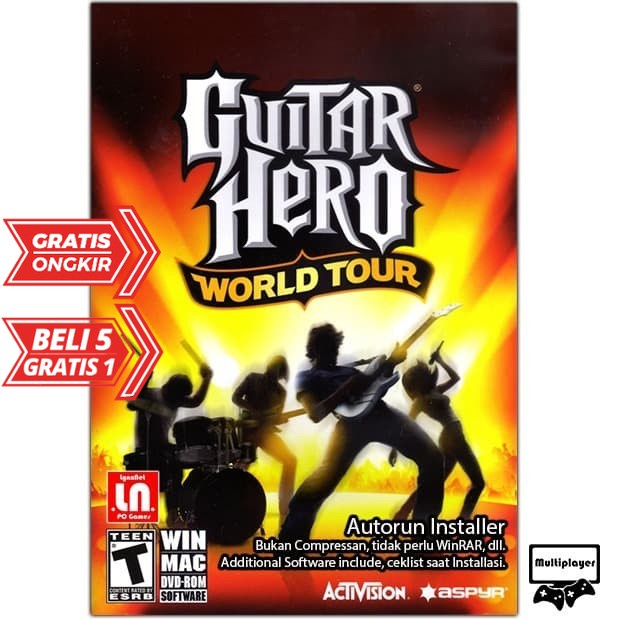 Jual Guitar Hero World Tour PC Game Download Langsung Play Shopee Indonesia