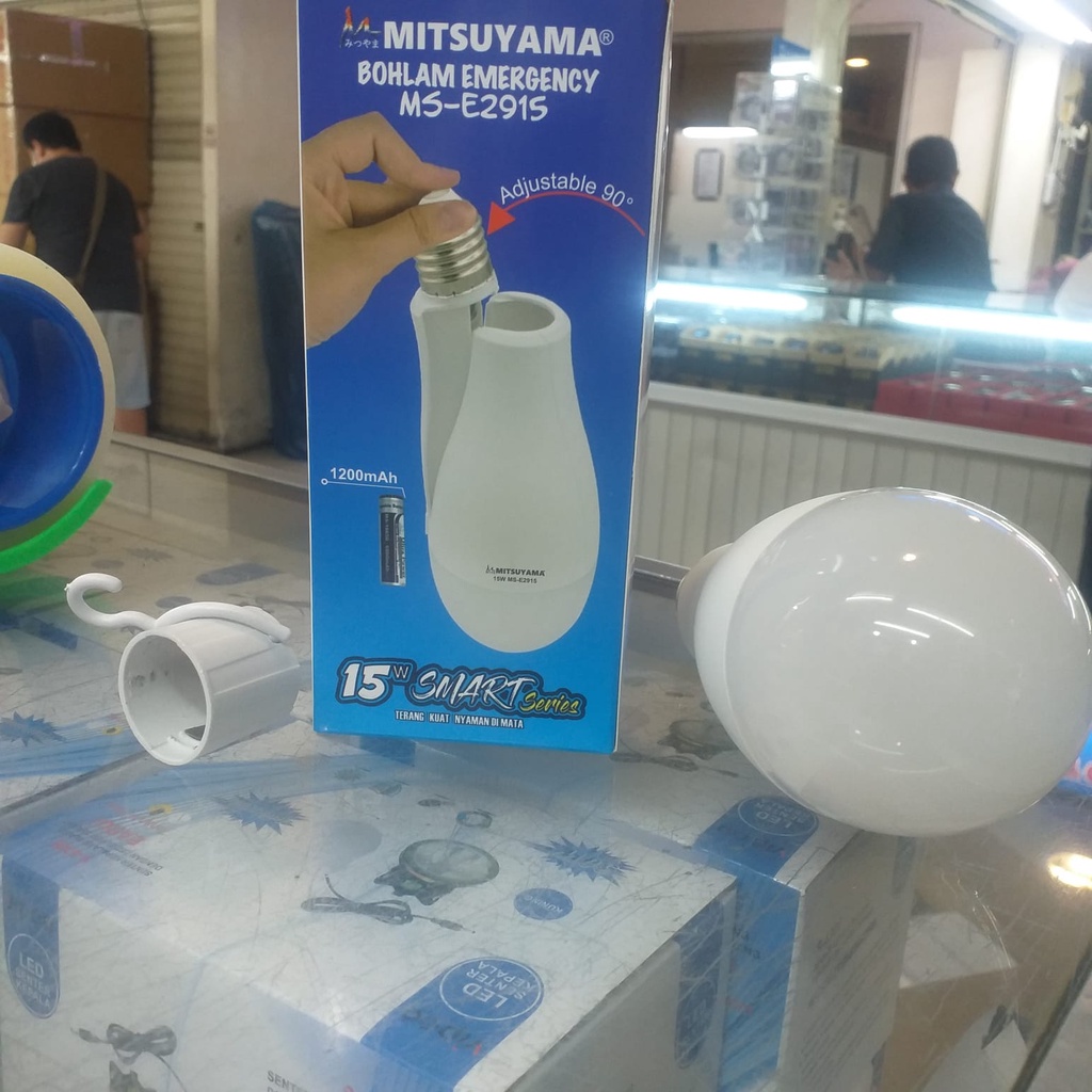 Jual Smart Lamp / Lampu Pintar / Lampu Emergency / Bohlam Emergency / Lampu Camping Mitsuyama MS