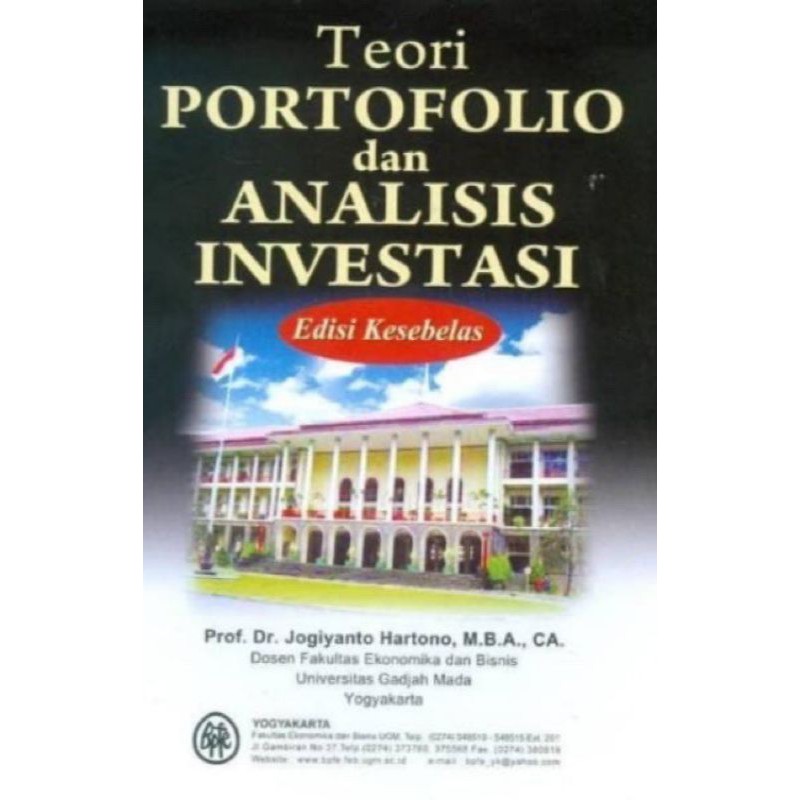 Jual NEW Teori Portofolio Dan Analisis Investasi Edisi 11 Prof. Dr ...