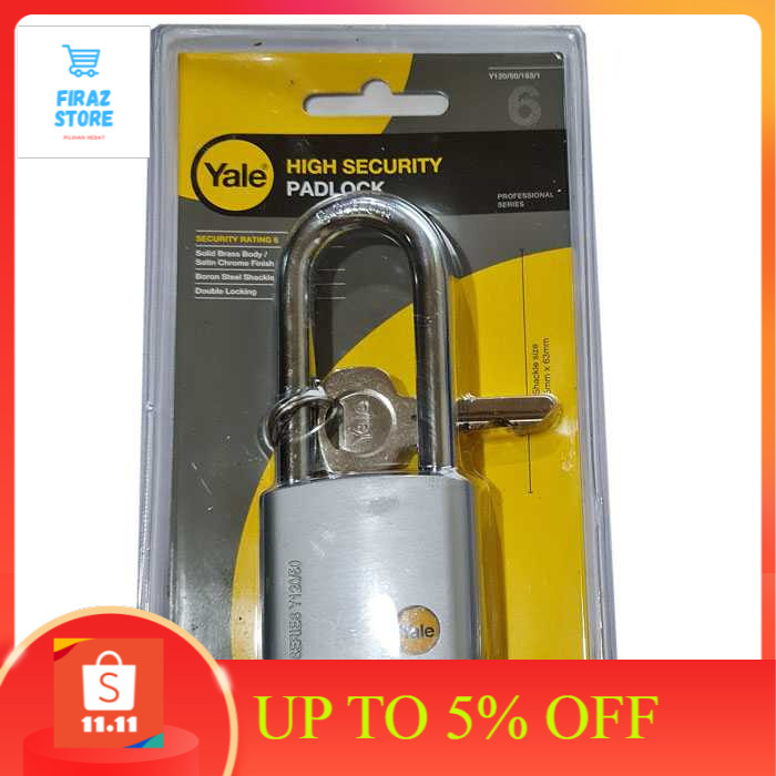 Jual Yale Y120 50 163 1 High Security Padlock Gembok 50mm Panjang