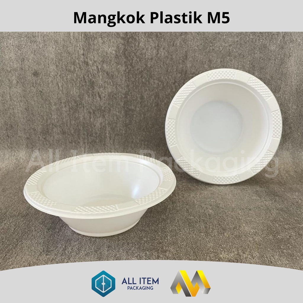 Jual Mangkok Plastik Kecil Mkp Mangkok Plastik M5 Mangkok Uk 5 50