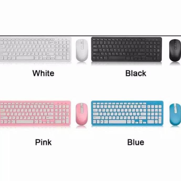 Jual GENIUS WIRELESS KEYBOARD AND MOUSE SET COMBO GKM520 KEY FULLSIZE ...