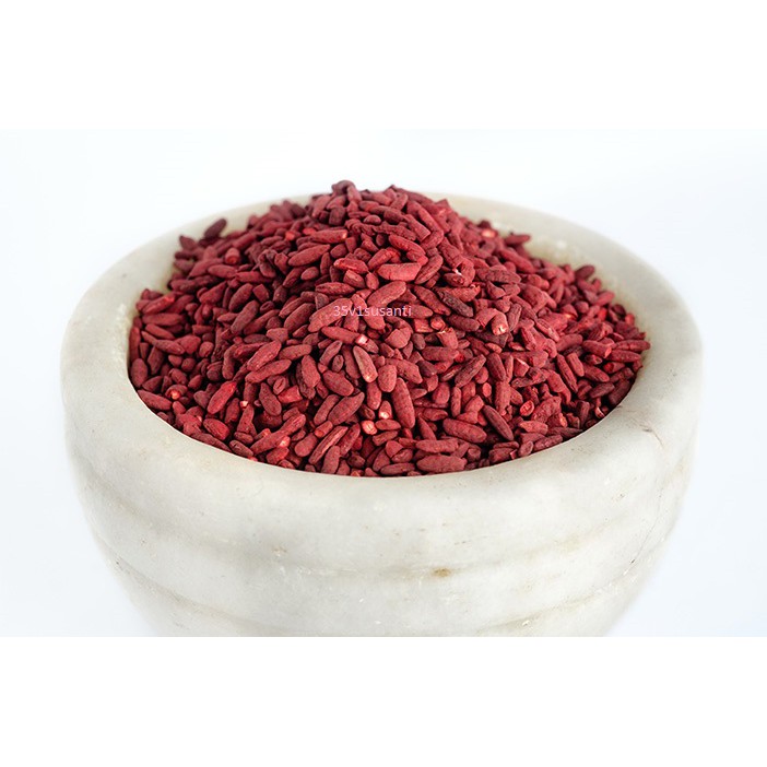 Jual ANGKAK BERAS MERAH RED YEAST RICE - OBAT DEMAM BERDARAH 100 GRAM ...