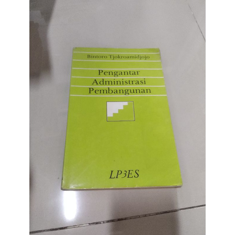 Jual Buku Original - Pengantar Administrasi Pembangunan Oleh Bintoro ...