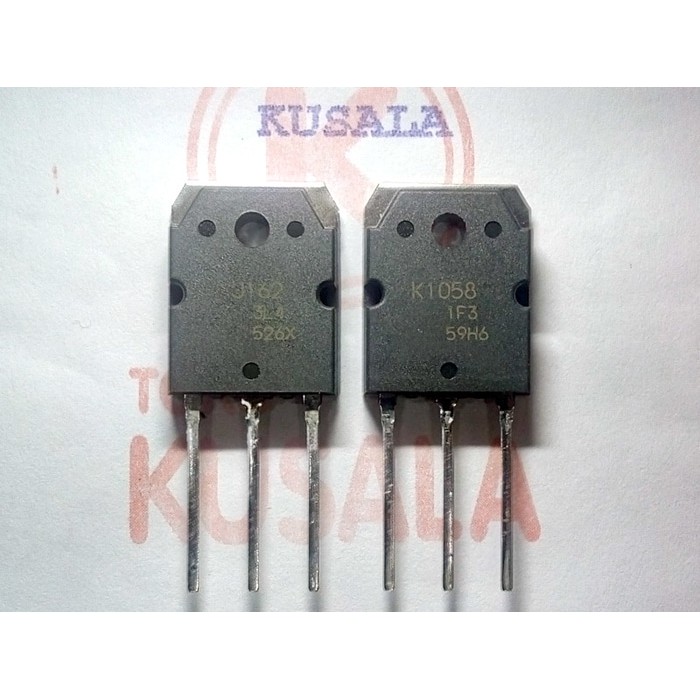 Jual K1058 & J162 Transistor lateral Mosfet untuk Highend Audio