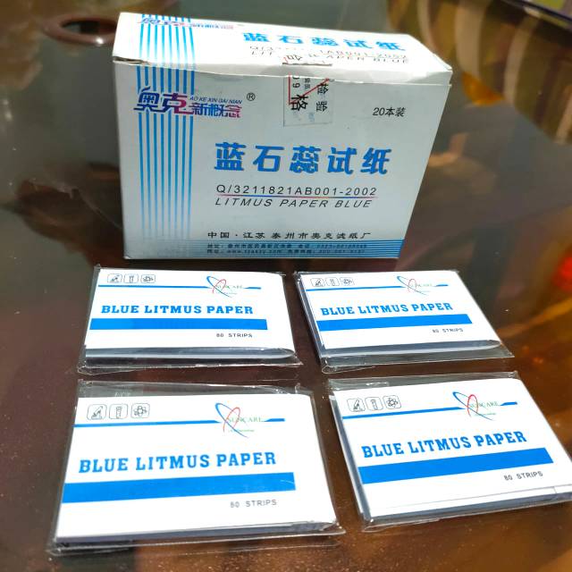 Jual Kertas lakmus asam basa - kertas pH paper | Shopee Indonesia