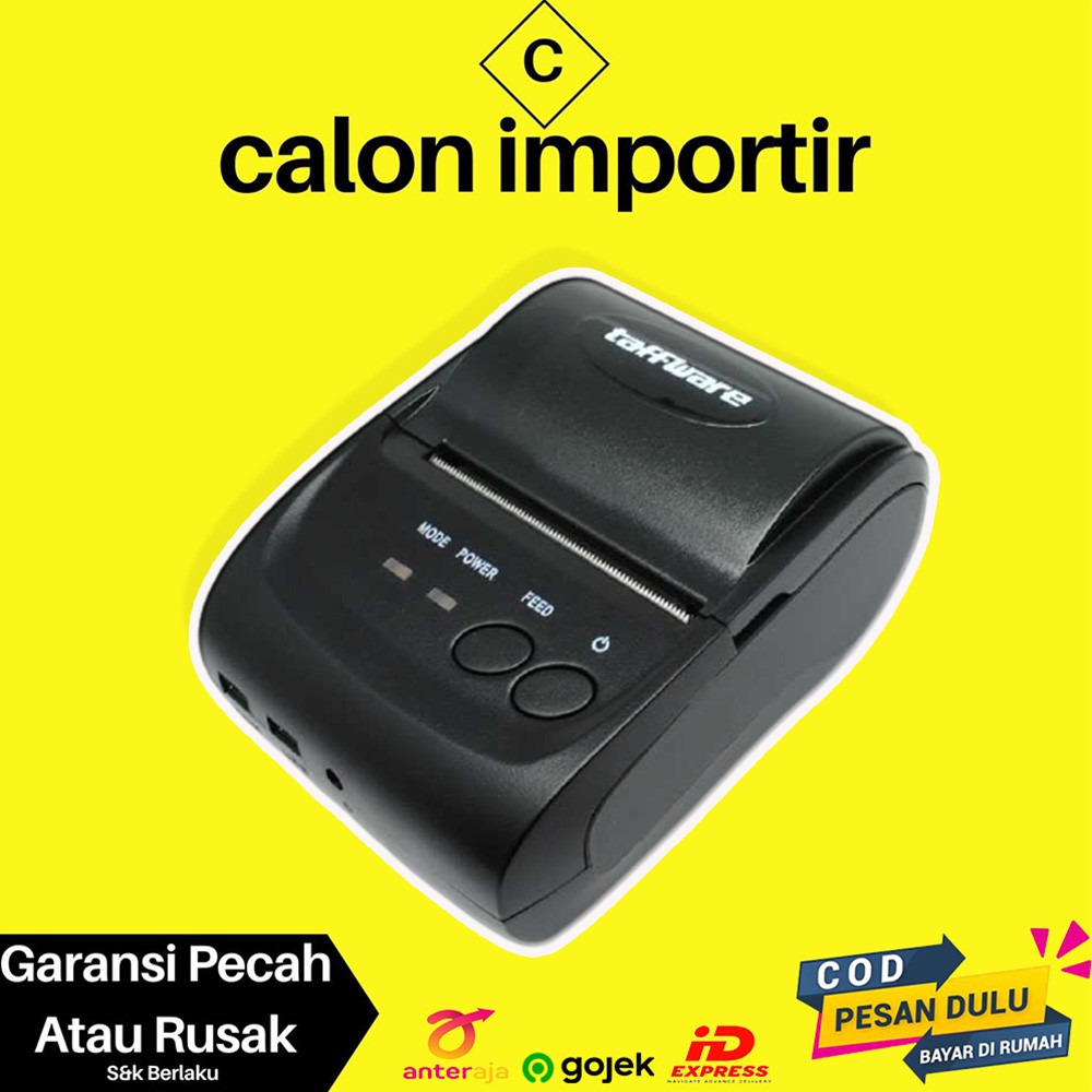 Jual Printer Thermal Struk Nota Kasir Mini Ticket Bluetooth and ...