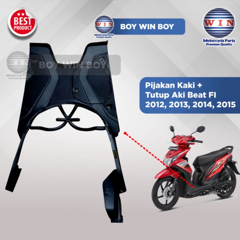 Jual PIJAKAN KAKI LANTAI KAKI PLUS TUTUP AKI HONDA BEAT FI BEAT FI ESP ...