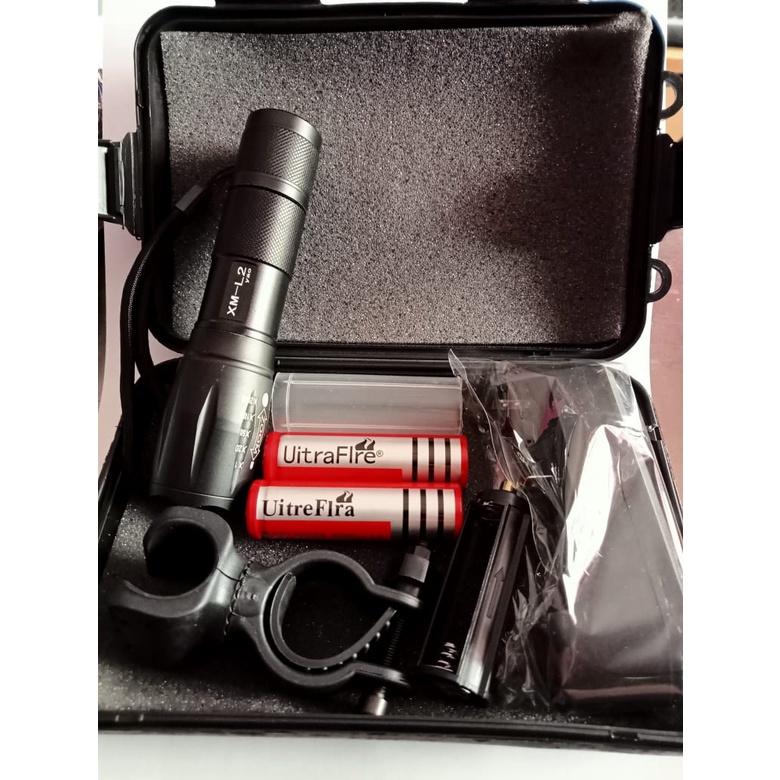Jual PAKET SENTER SWAT XM - L2 10000 LUMENS NEW BRAND (PAKET LENGKAP 2 ...