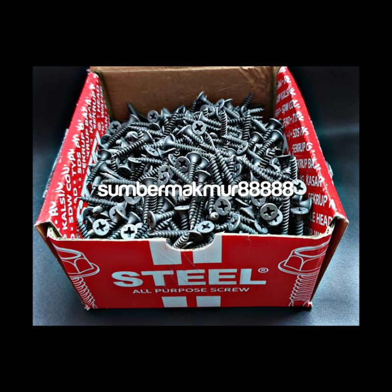 Jual Skrup gypsum 6x1 (boxan) | Shopee Indonesia