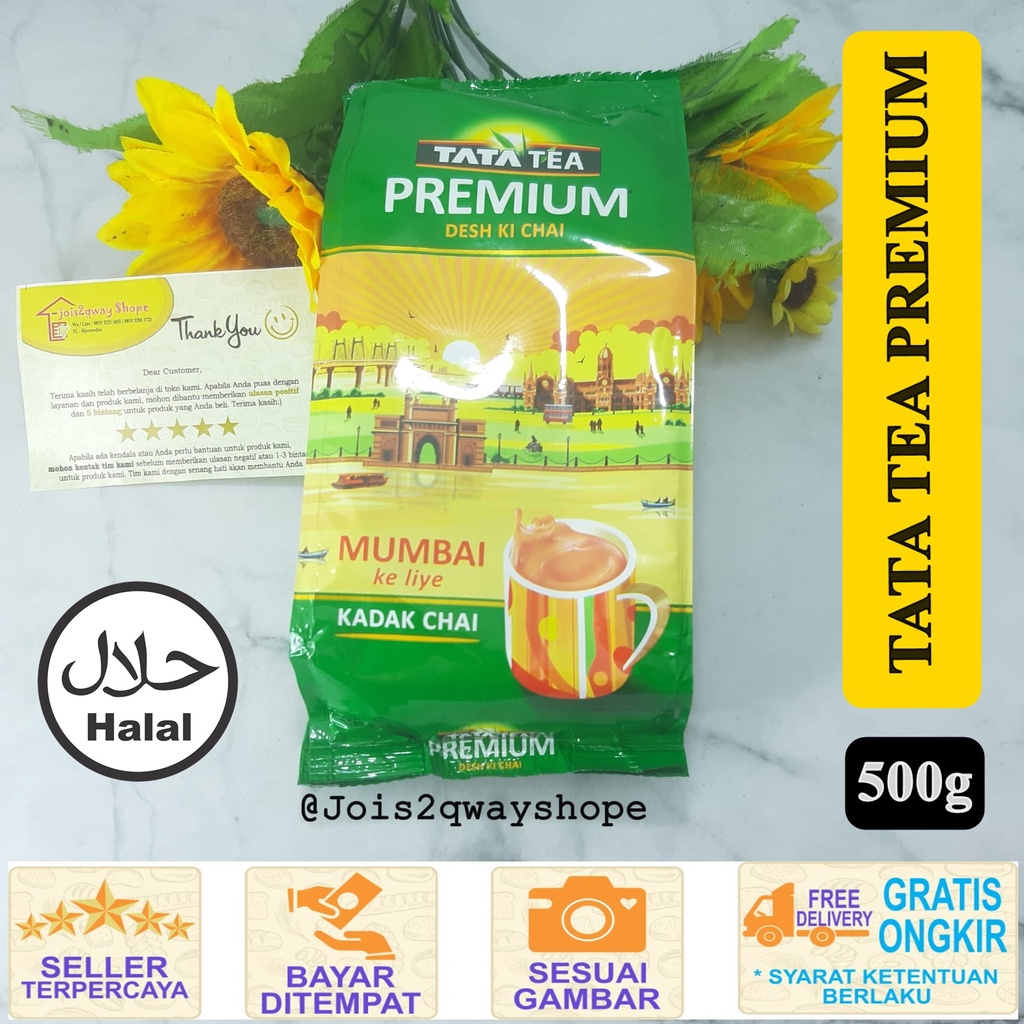 Jual Teh India Tata Tea Premium 500gr / Teh Bubuk - MUMBAI ( Kadak Chai ...