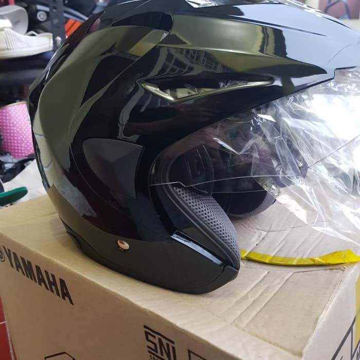 Jual HELM MAXI YAMAHA DOUBLE VISOR ORIGINAL SNI - | Shopee Indonesia