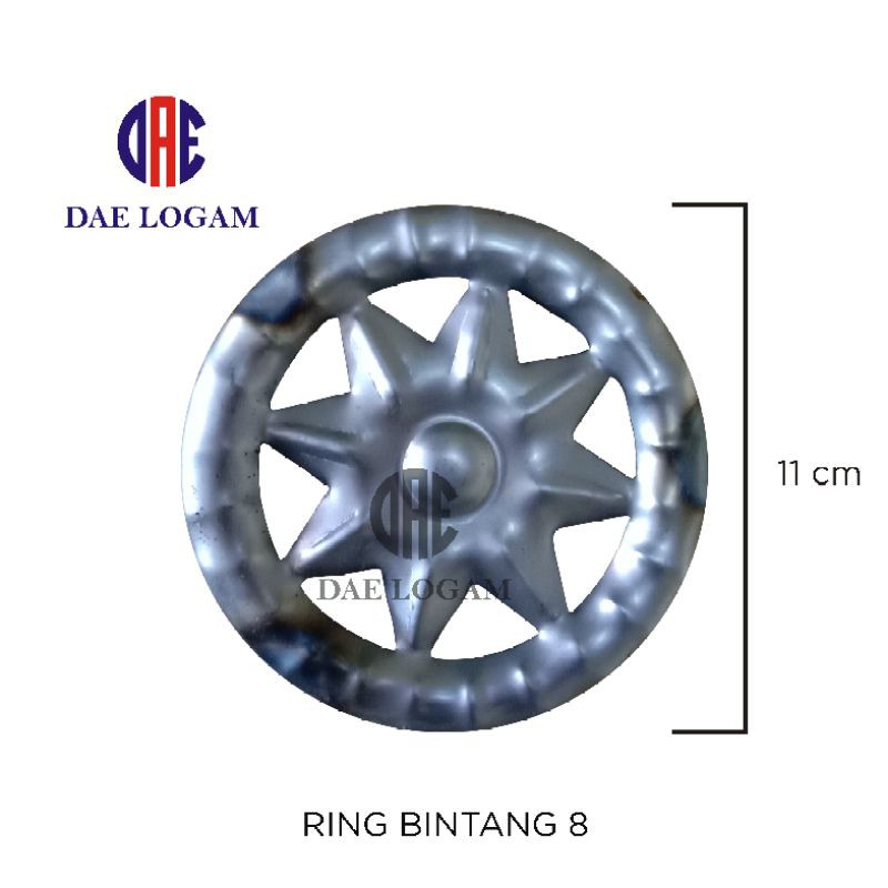 Jual Ornamen Pagar Besi Ring Bintang 8 | Shopee Indonesia