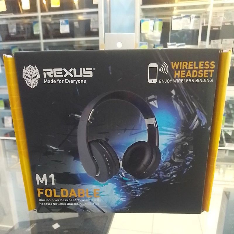 Jual HEADSHET REXUS M1 FOLDABLE | Shopee Indonesia