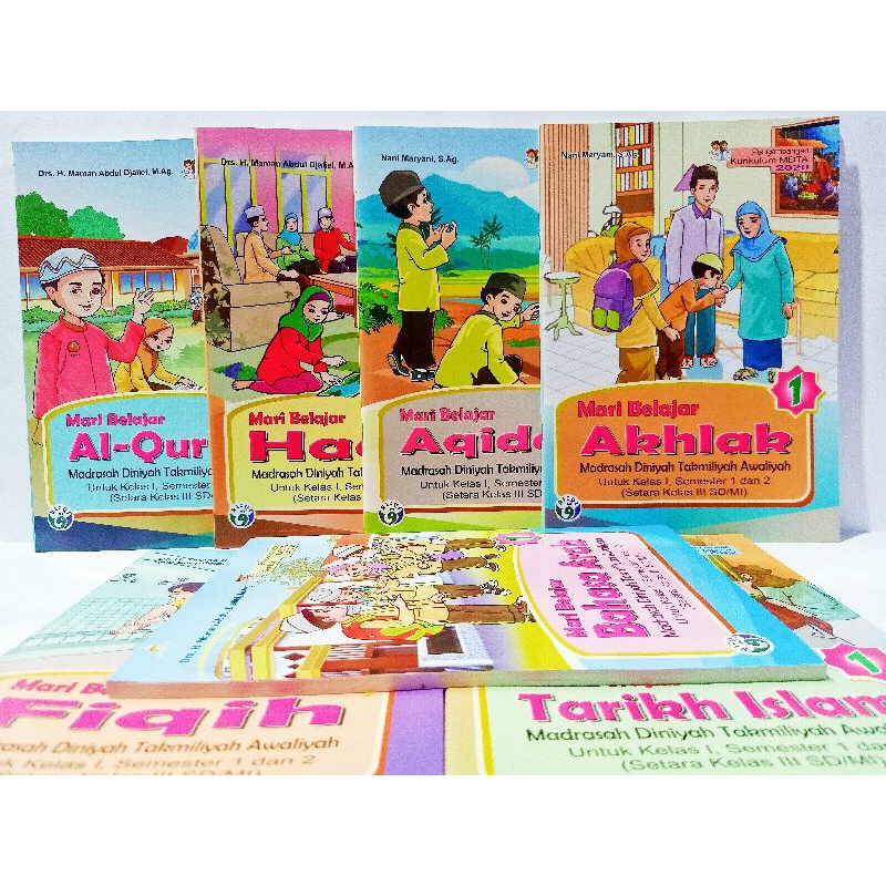 Jual BUKU Paket DTA KELAS 1 (MADRASAH DINIYAH TAKMILIYAH AWALIYAH ...