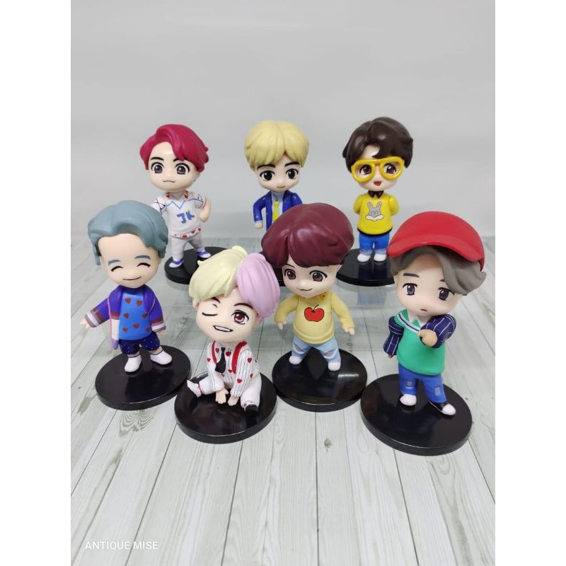 Jual Action figure bts chibi set (7pc) | Shopee Indonesia
