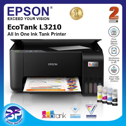 Jual Printer Epson Ecotank L3210 A4 All In One Ink Tank Bandung Pengganti L3110 Shopee Indonesia 8022