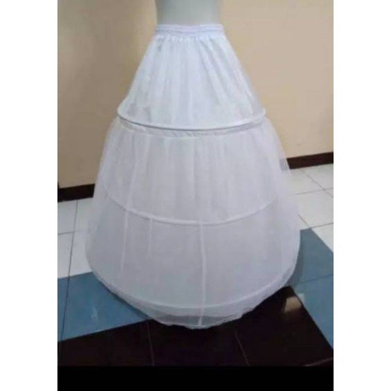 Jual perticoat/pertikut pengembang gaun ring 3 jala dengan bahan ...