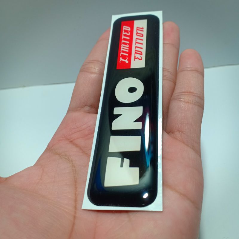 Jual FINO LIMITED EDITION Emblem sticker timbul resin lentur | Shopee ...