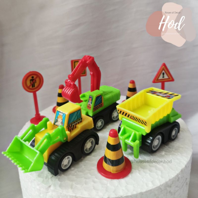 Jual Topper Excavator Konstruksi Alat Berat Beko Rambu Proyek Jalan ...