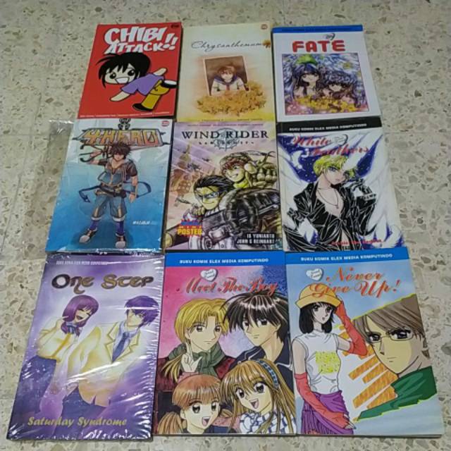 Jual [Komik One Shot] Koleksi komik Indonesia 4hero, fate, wind rider ...