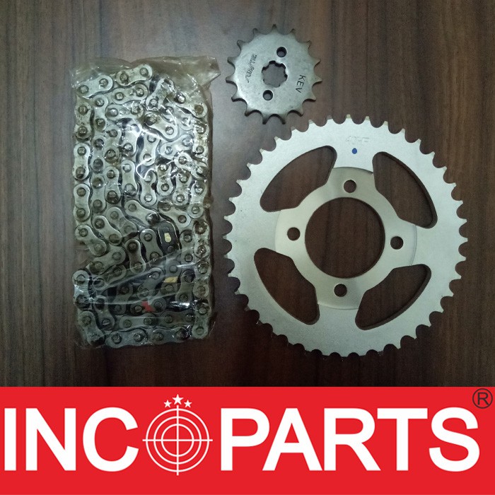 Jual PROMO!!! GEAR SET MOTOR SUPRA FIT LAMA Lengkap RANTAI GEAR DEPAN