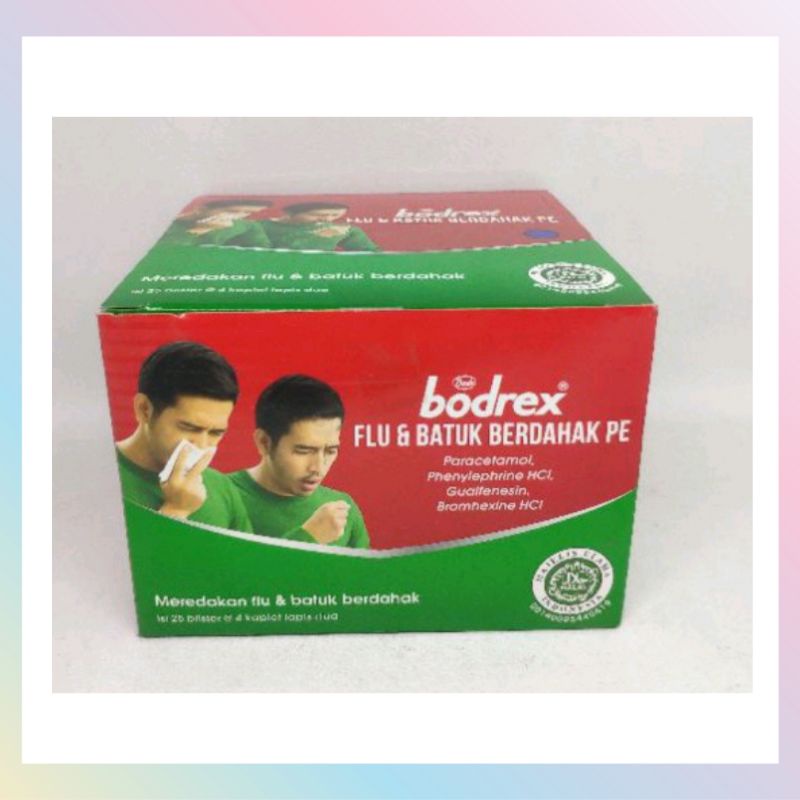 Jual Bodrex Flu Batuk Berdahak Box Shopee Indonesia