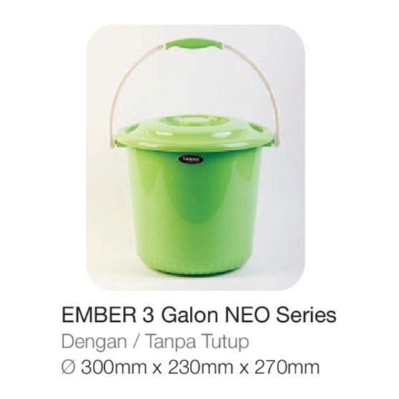 Jual EMBER 3 GALON NEO TAIWAN (KURIR INSTANT) | Shopee Indonesia