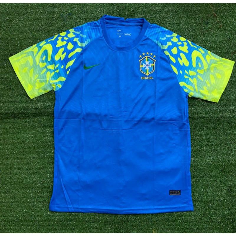 Jual JERSEY SEPAK BOLA PIALA DUNIA TIMNAS BRAZIL AWAY WORLD CUP 2022/ ...