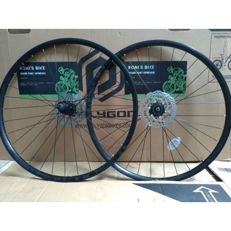 Jual Wheelset Sepeda polygon Gravel Hybrid 700C Cakram | Shopee Indonesia